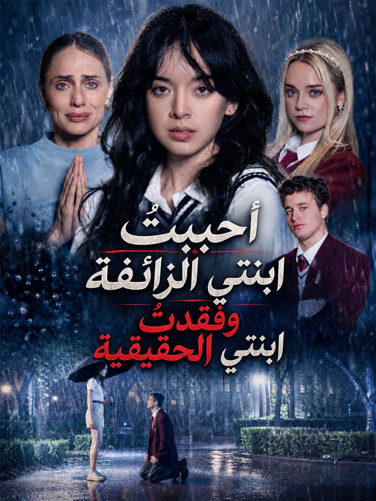 بوستر مسلسل أحببتُ ابنتي الزائفة وفقدتُ ابنتي الحقيقية مترجم