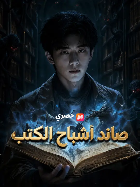 بوستر مسلسل صائد أشباح الكتب مترجم