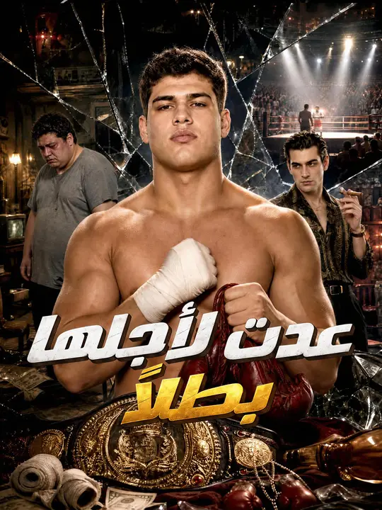 بوستر مسلسل عدت لأجلها بطلاً مترجم