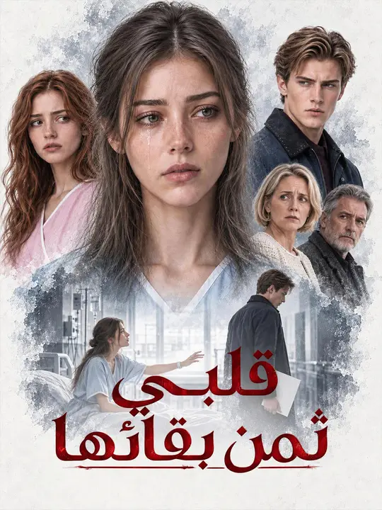 بوستر مسلسل قلبي ثمن بقائها مترجم