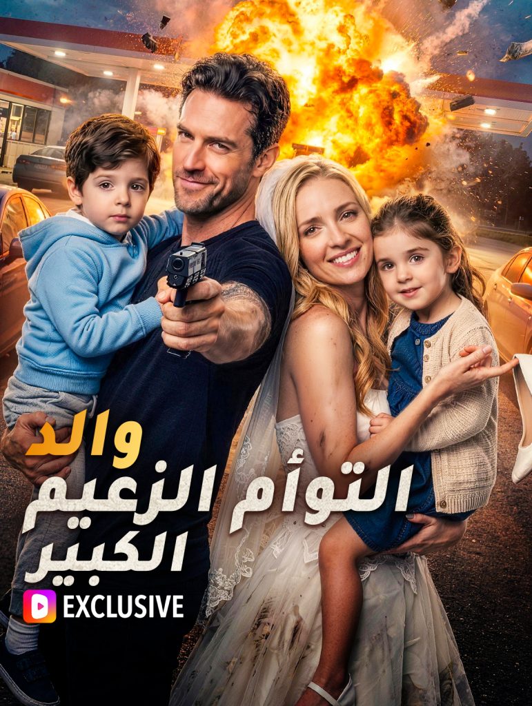 بوستر مسلسل والد التوأم الزعيم الكبير مترجم
