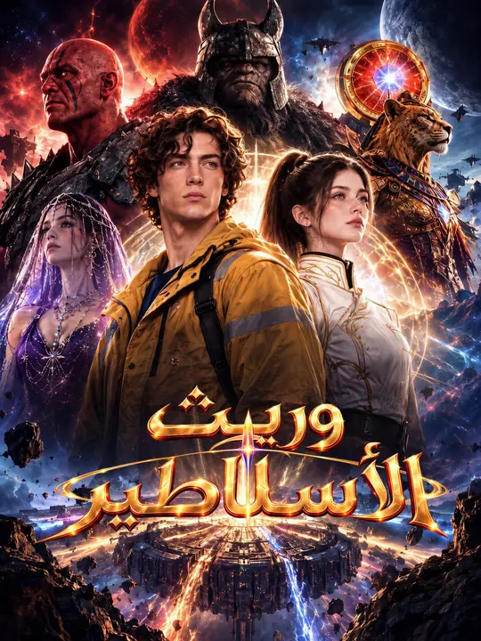 بوستر مسلسل وريث الأساطير مدبلج