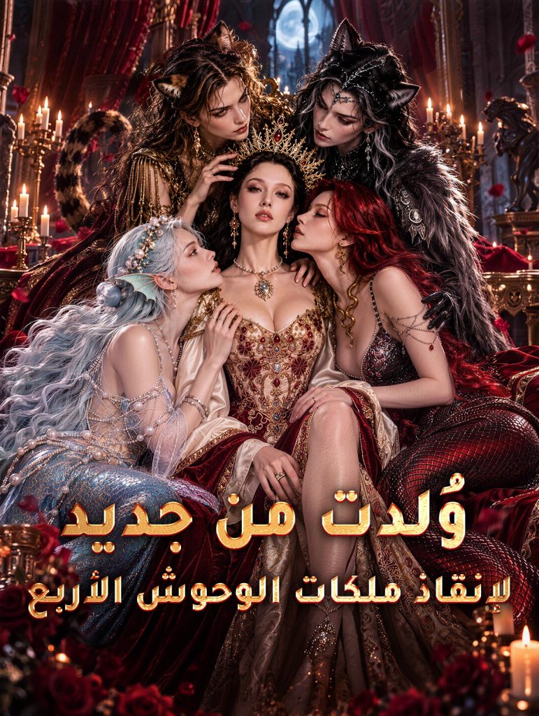 بوستر مسلسل وُلدت من جديد لإنقاذ ملكات الوحوش الأربع مترجم